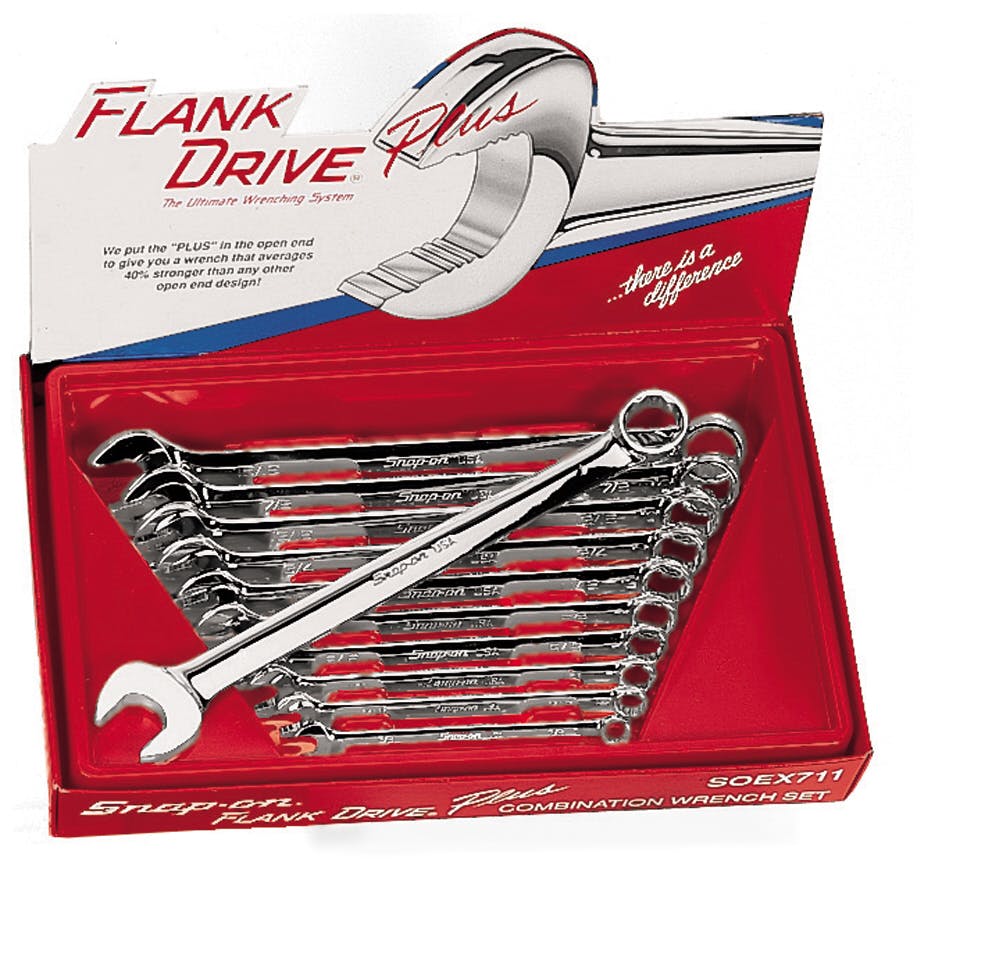 11PC Flank Drive Plus Combination Wrench Set | SOEX711 11PC Flank Drive Plus Combination Wrench Set | SOEX711